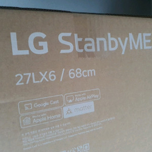 스탠바이미2 27LX6TKGA 새 것