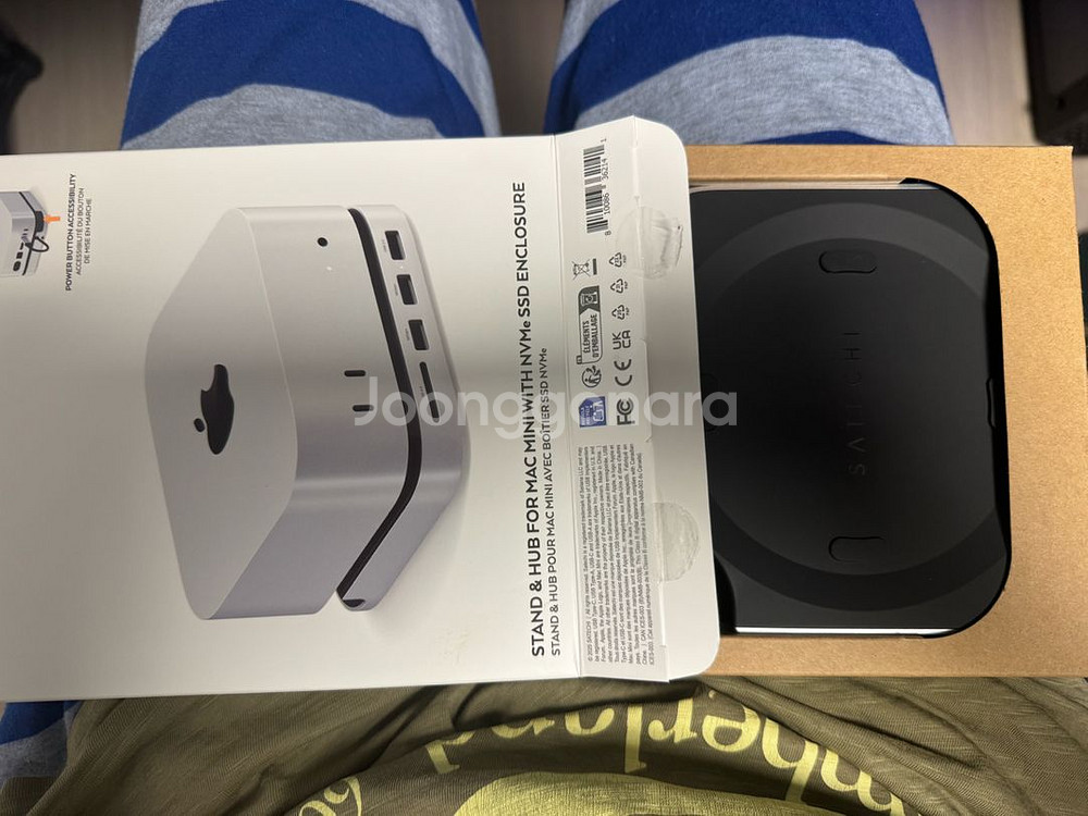 맥미니 M4 SSD 스탠드 허브--2