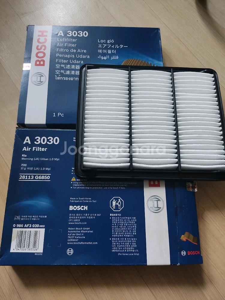 모닝어반, 캐스퍼 에어필터 A3030--0