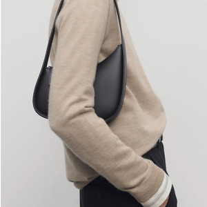 [공홈/정품] 더로우 하프문백 블랙