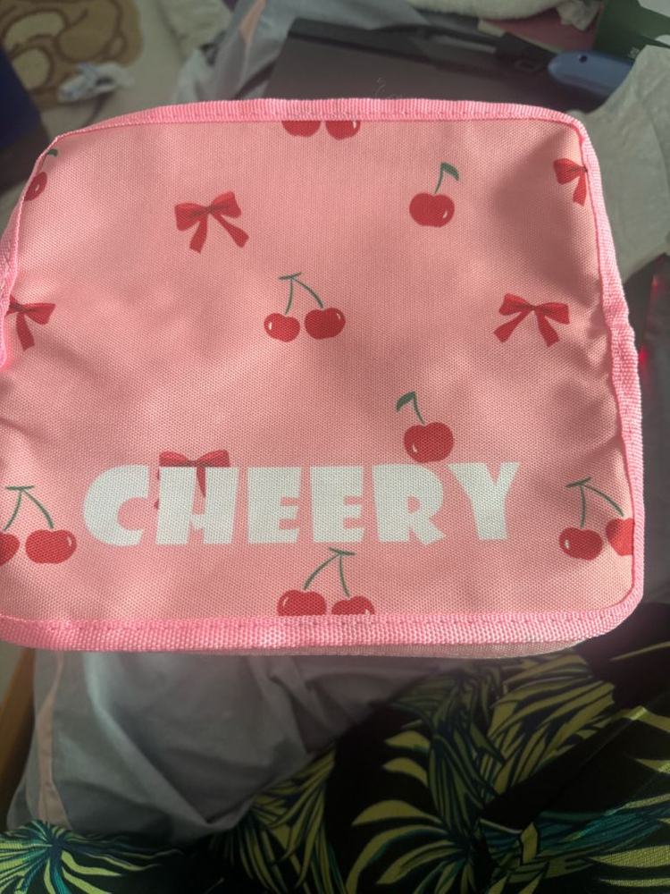 핑크 체리 캠핑용 의자 휴대용 의자 어린이 의자 이미지