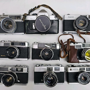 캐논/코니카 빈티지 카메라외