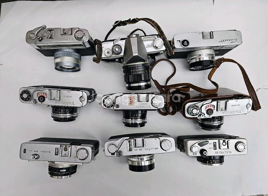 캐논/코니카 빈티지 카메라외--1