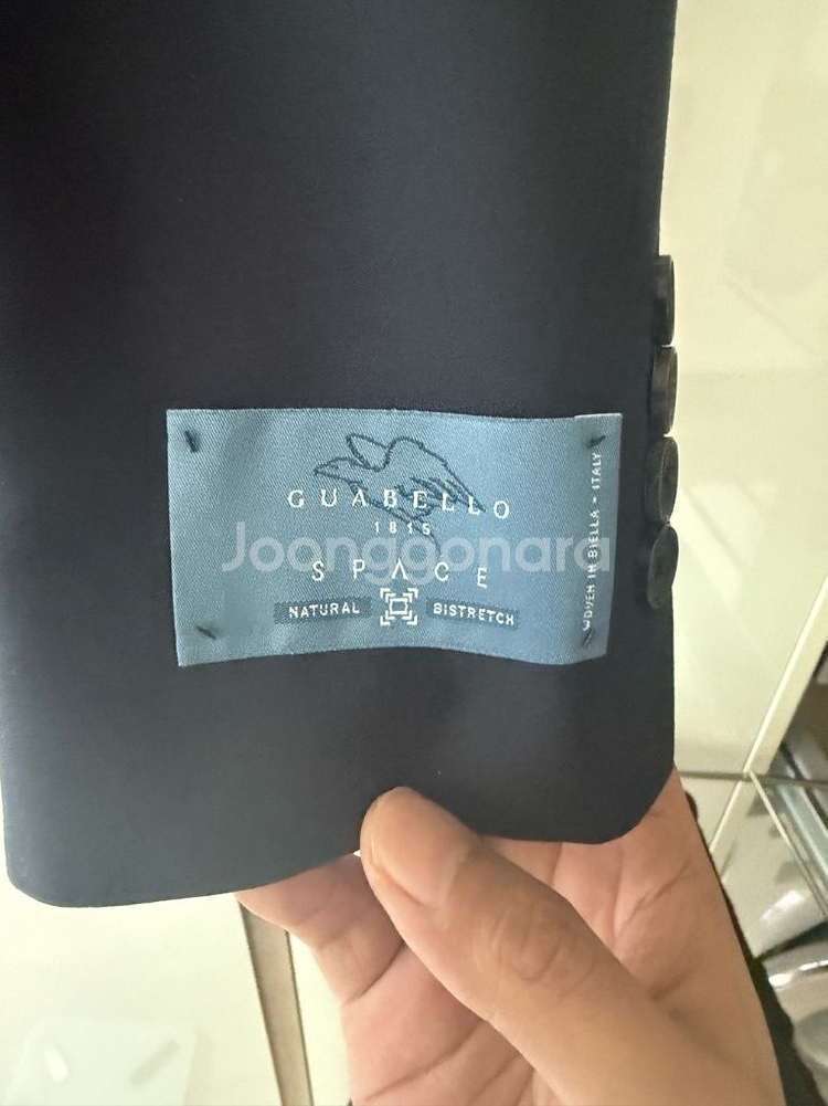 (새상품) 지이크 파렌화이트 구아벨로 원단 네이비 수트 95/ 74 (29)--2