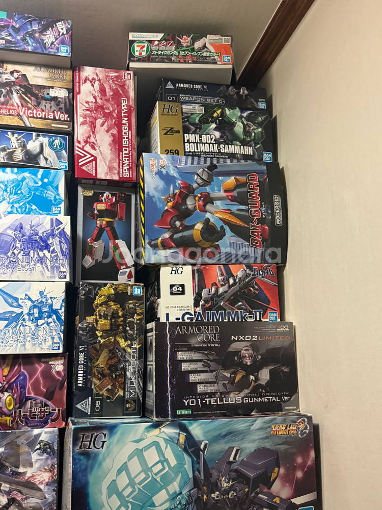 건담 건프라, 모데로이드, 아머드코어 등 미조립 프라 팝니다--1