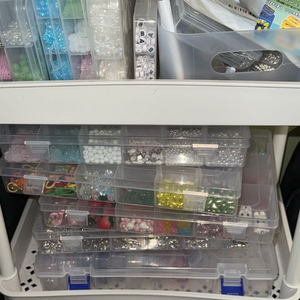 비즈키링 재료 (비즈,부자재 등) 일괄판매