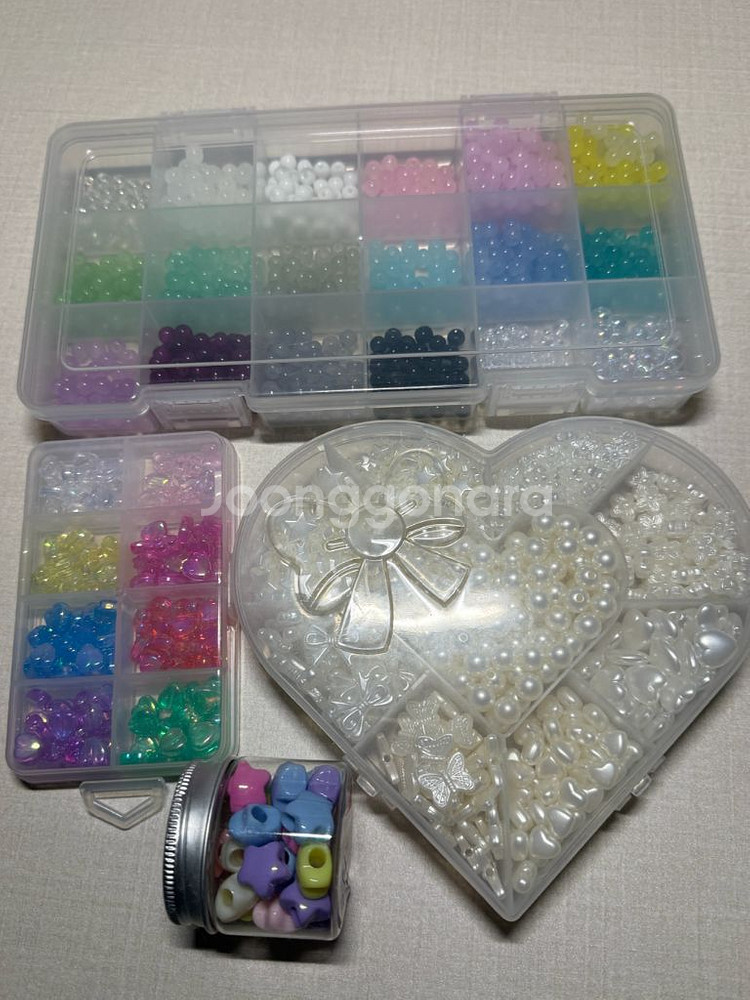 비즈키링 재료 (비즈,부자재 등) 일괄판매--3