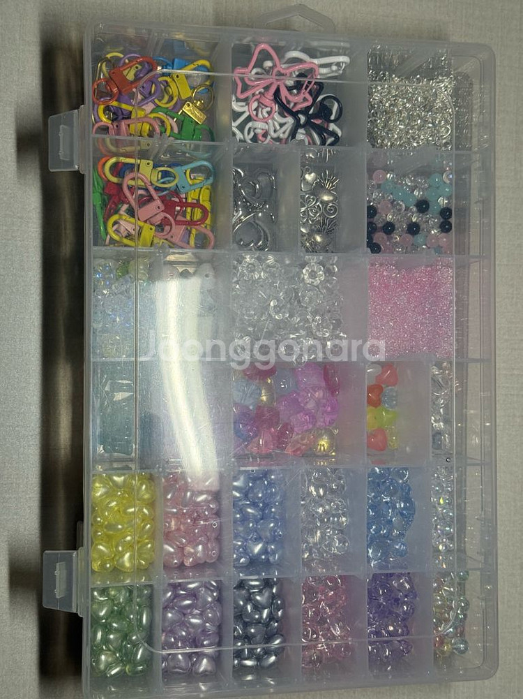 비즈키링 재료 (비즈,부자재 등) 일괄판매--6