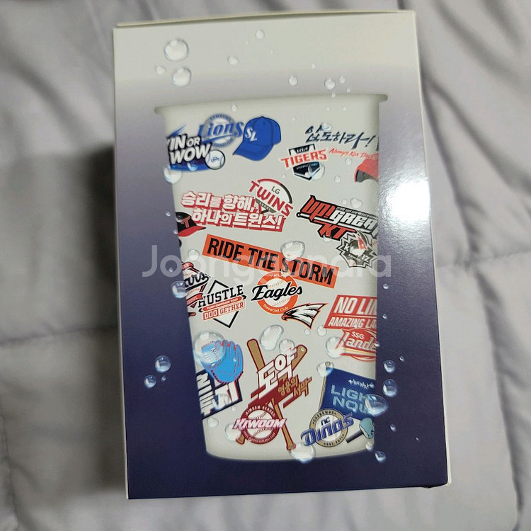 KBO 2025 기념 변색 컵 (미사용) NC 한재승 포카--1