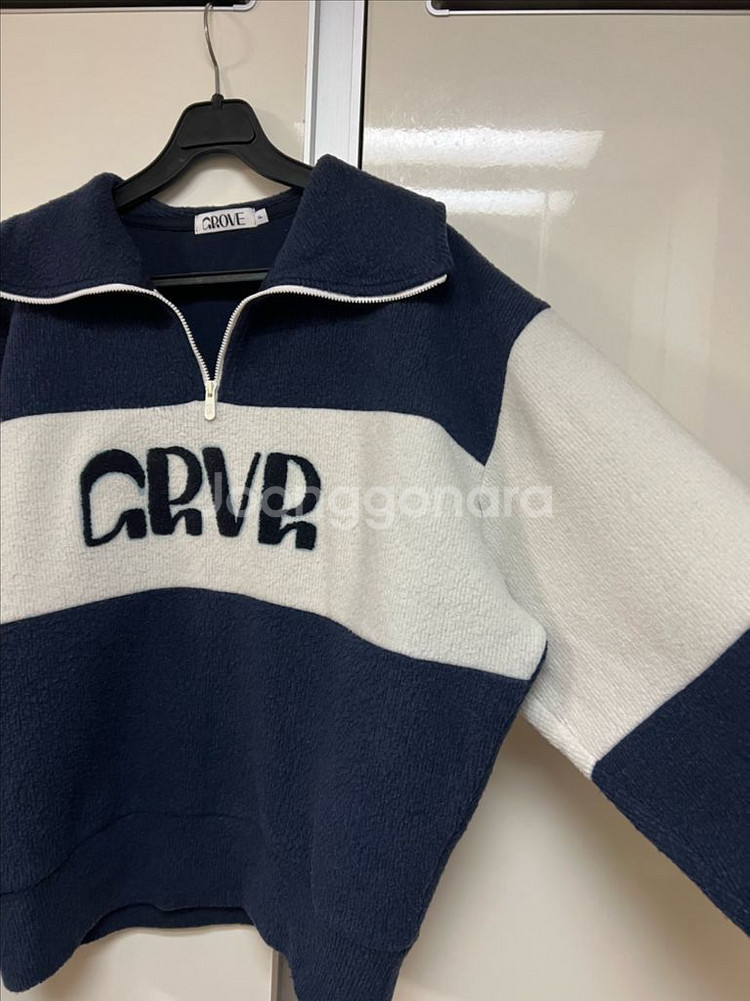 23년 그로브 GROVE toby 토비 스웻셔츠 맨투맨 티셔츠 반집업 아노락 테리 뽀글이--11