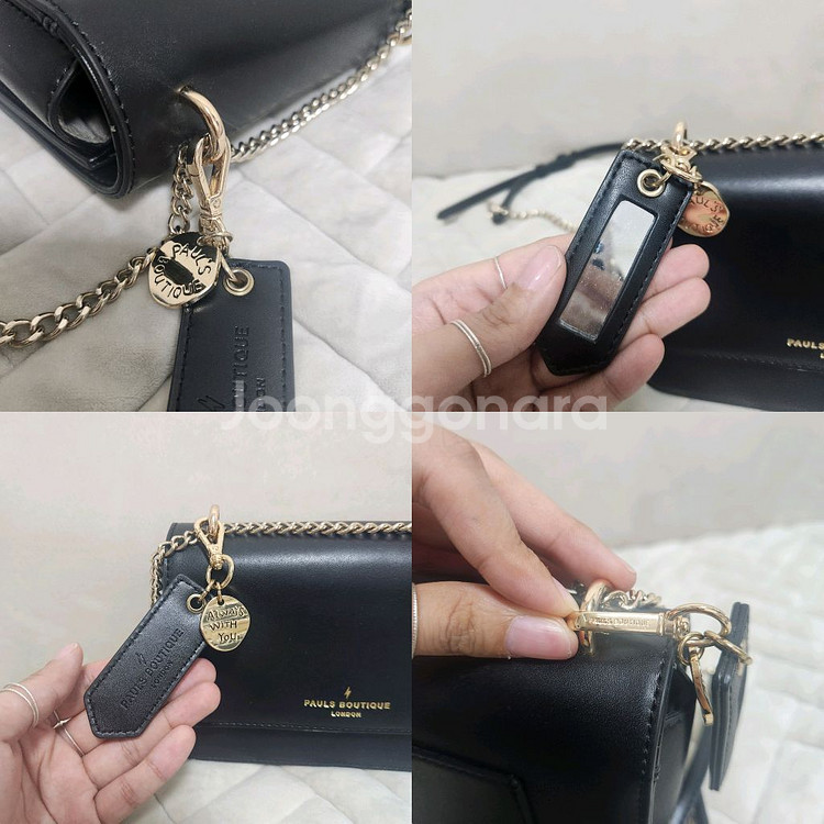 [정품/상태 A+++] 폴스부띠끄 미니크리스티 블랙--8