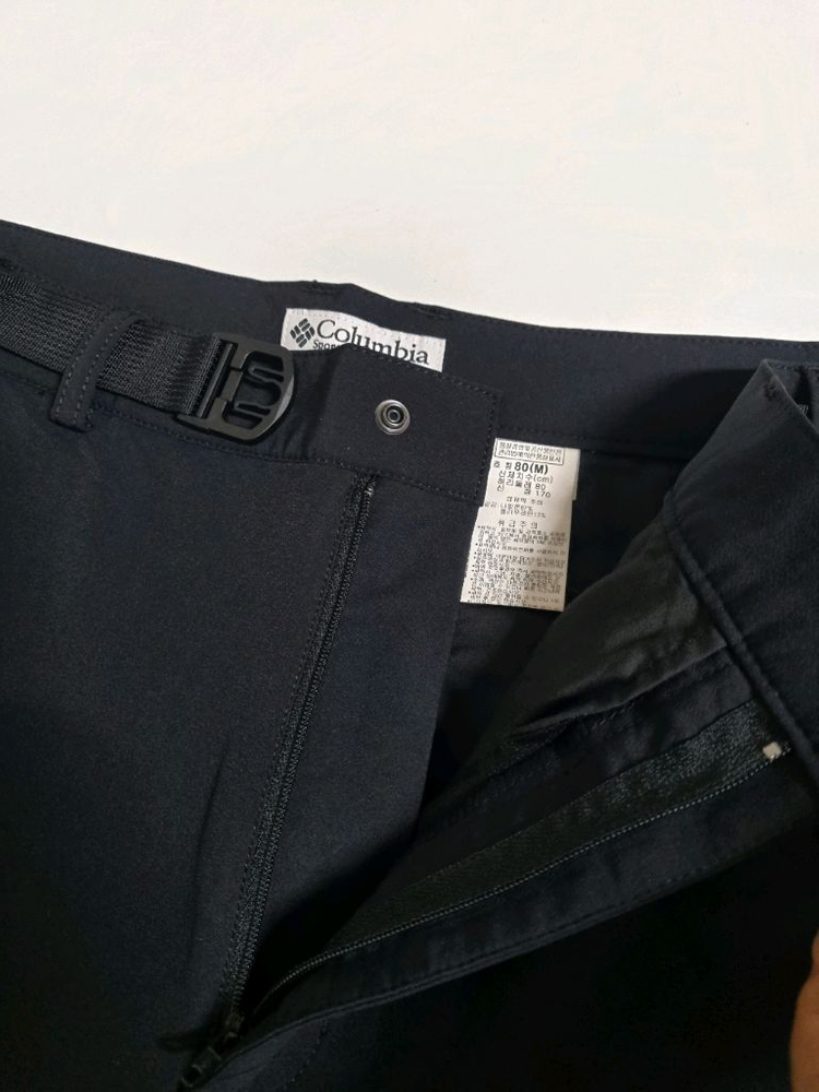 32)콜럼비아 블랙바지 스판바지 가을 기능성바지--3