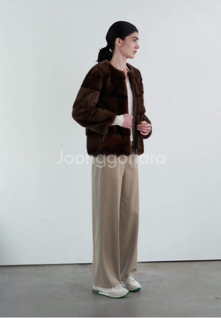 원모어띵 밍크 코트 OMT POVE MINK--0