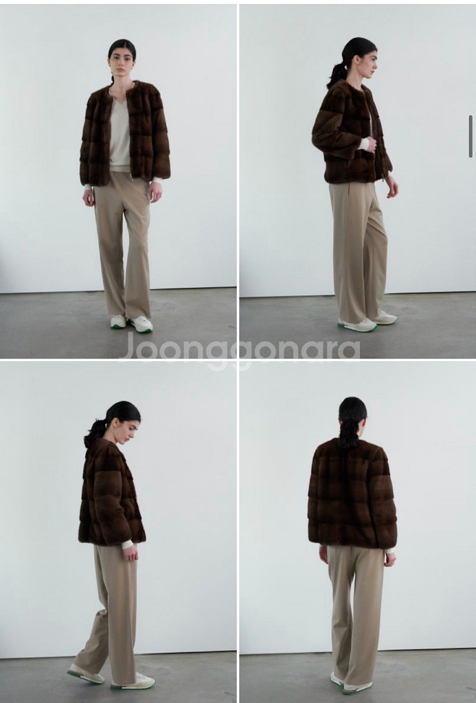 원모어띵 밍크 코트 OMT POVE MINK--2