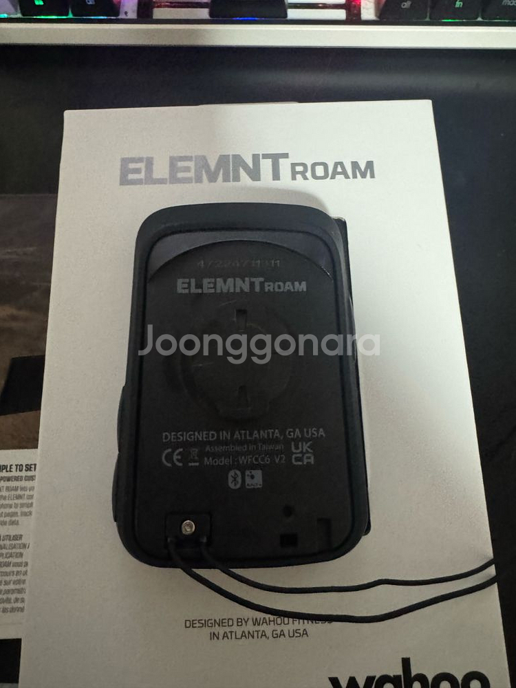 와후 엘리먼트 롬2 속도계 풀구성 판매합니다--1