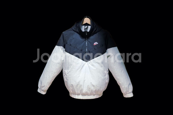 남성 나이키 헤리티지 우븐 아노락 바람막이 윈드러너 트레이닝복 러닝복--1