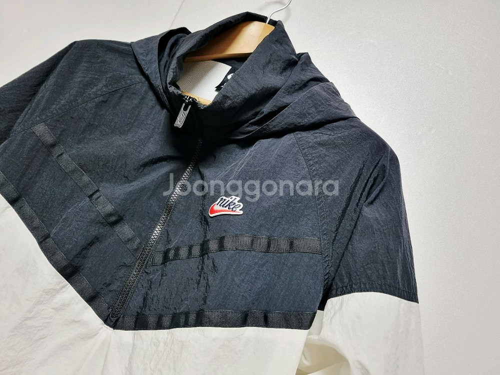 남성 나이키 헤리티지 우븐 아노락 바람막이 윈드러너 트레이닝복 러닝복--8