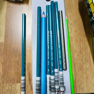 프리즈마색연필 & 형광펜 일괄 새상품