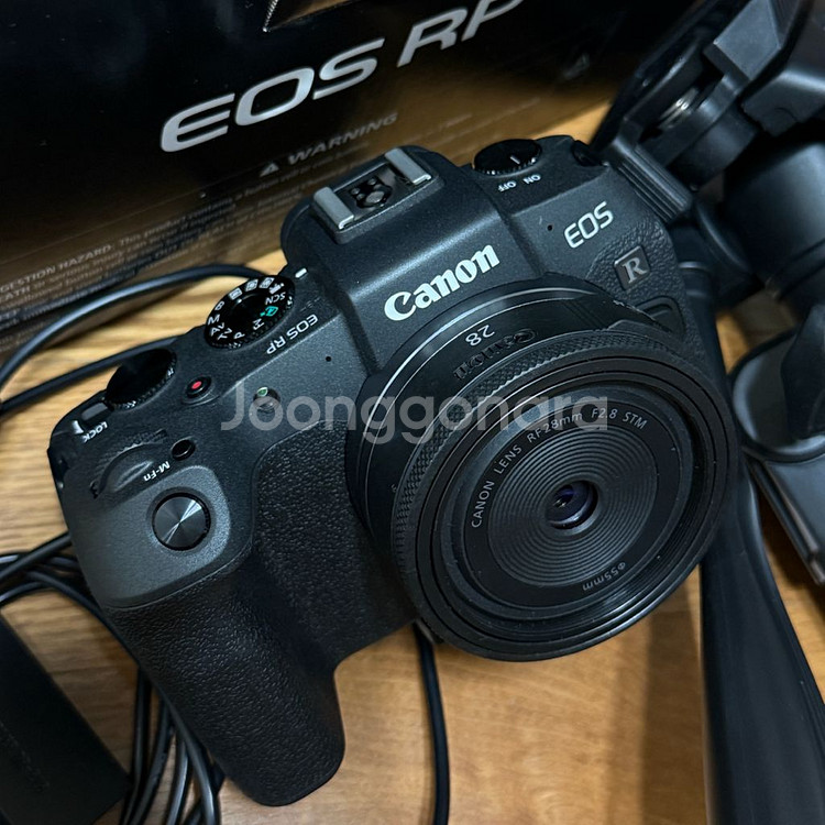 캐논 EOS RP 풀박스 + RF 28mm F2.8렌즈 +방송용장비 풀세트--1