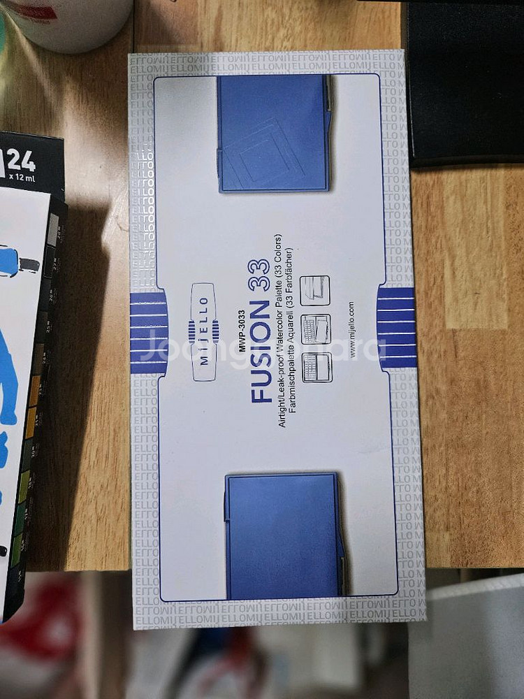 미젤로 Fusion 33 수채 팔레트 새제품--0