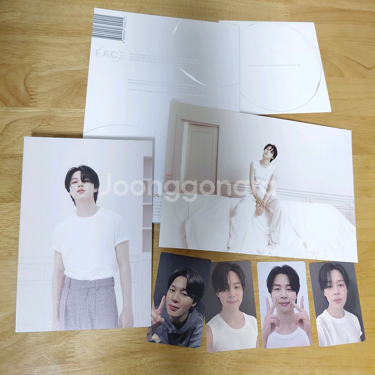 방탄소년단 지민 face 앨범 포토카드 세트--1