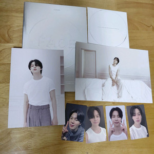 방탄소년단 지민 face 앨범 포토카드 세트