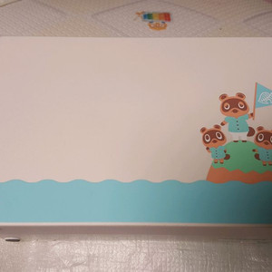 스위치 동물의숲 버전 독 스트랩 박스 팔아요. 본체는 없어요.사진과 상태같아요..