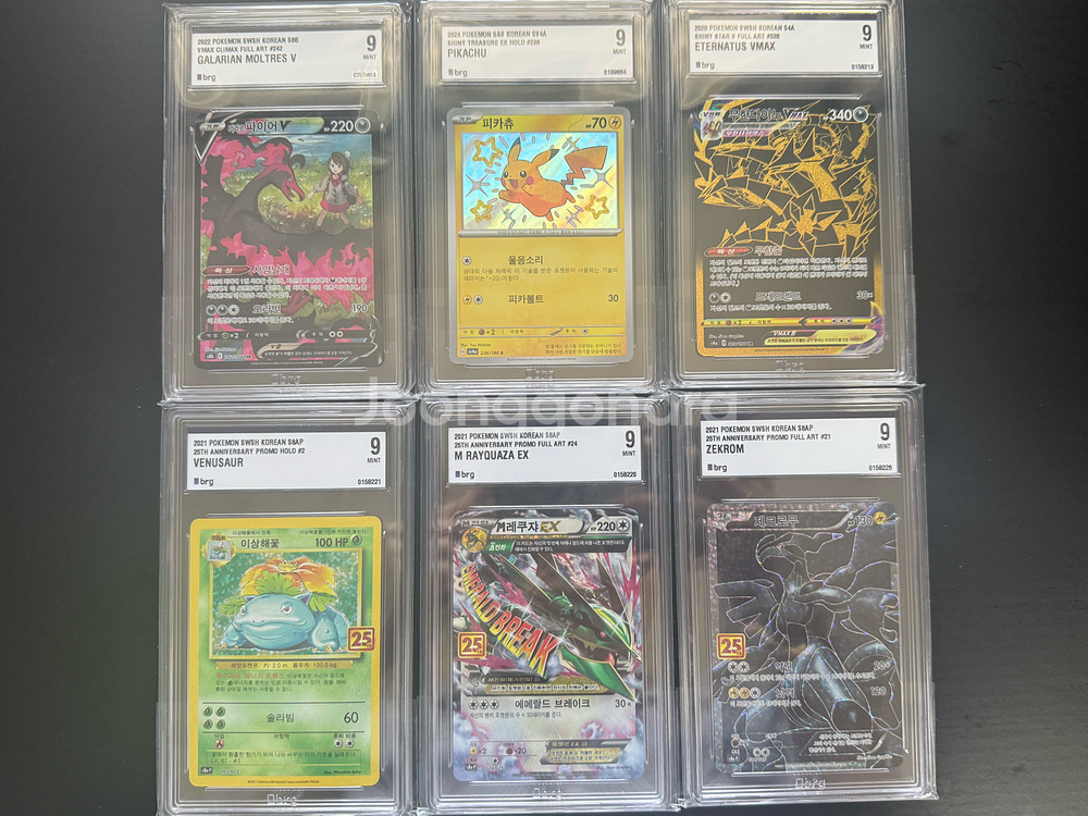 포켓몬카드 등급카드--1