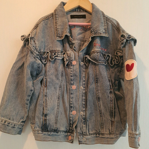 로아앤제인 하트 청자켓, 핑크빅카라티 둘다 120사이즈