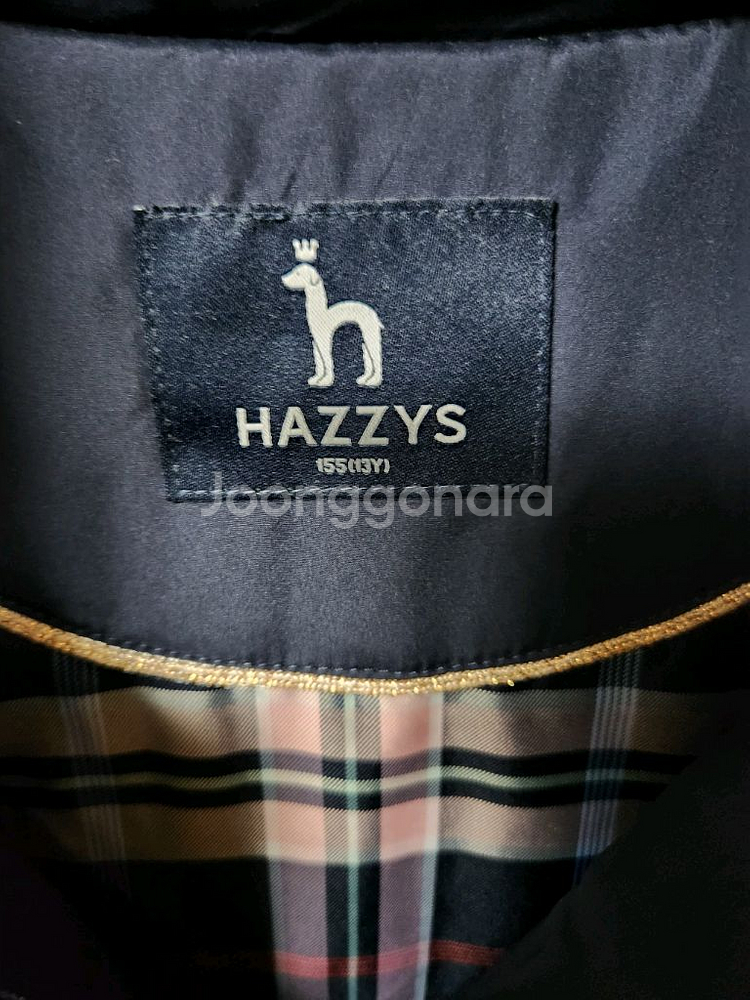 여아헤지스퀼팅패딩155호--3