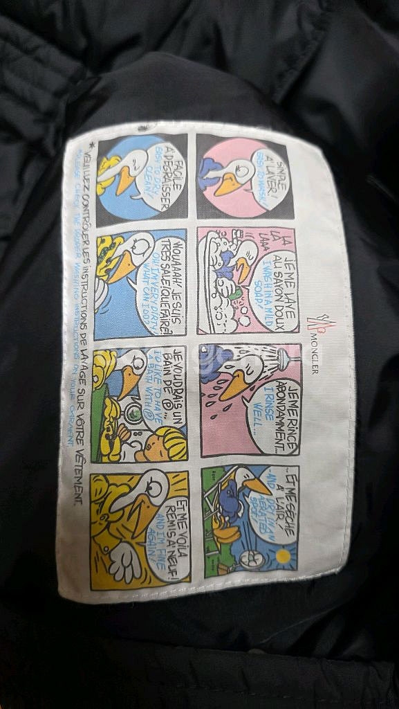 [0,새상품급]몽클레어 아프로티 실버폭스퍼 블랙--4