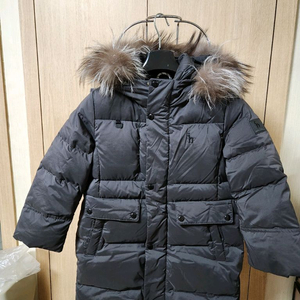 헤지스키즈 구스다운 롱패딩(120사이즈)