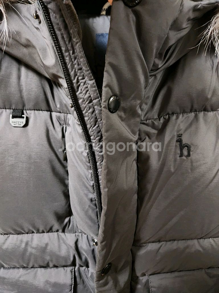 헤지스키즈 구스다운 롱패딩(120사이즈)--1