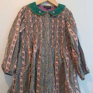 봉쥬르 캡슐 튜닉 블라우스 10y , 핑크가디건