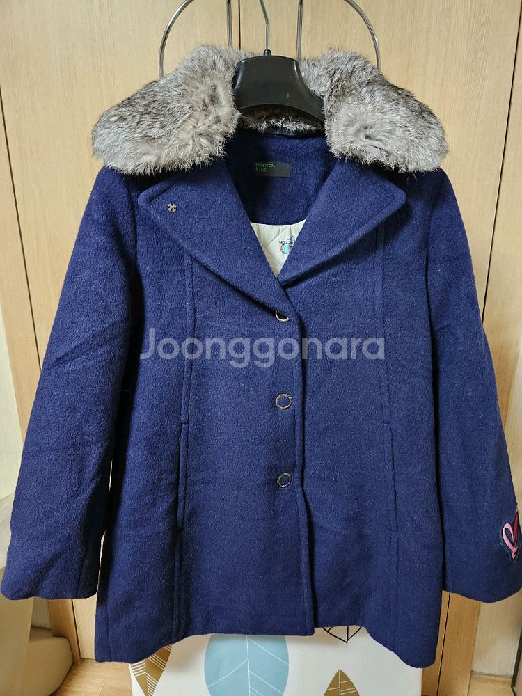 베네통키즈 여아 코트145--0