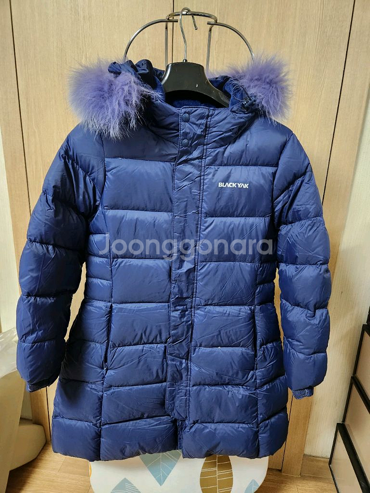 블래야크키즈 구스여야롱패딩--0