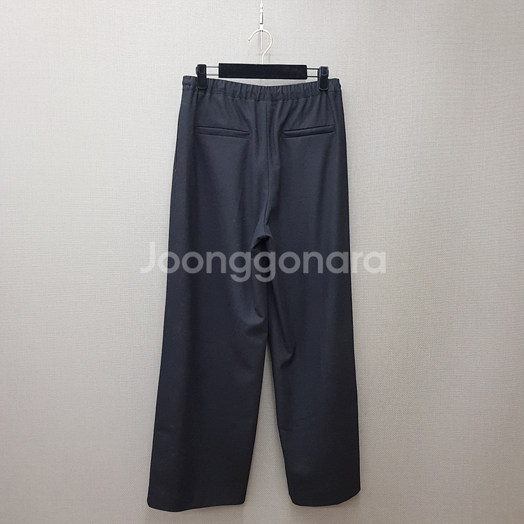 바네사브루노아떼 2024 울 블렌드 밴딩 와이드 팬츠 38사이즈--4