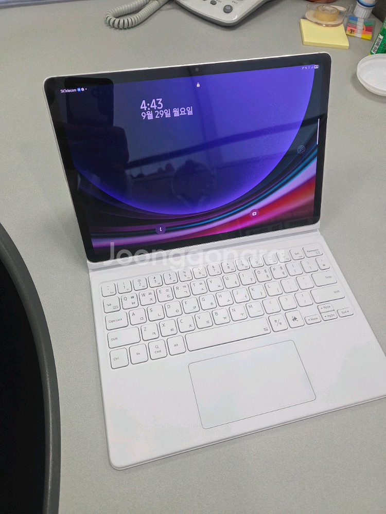 갤럭시탭 S9 정품 북커버--0