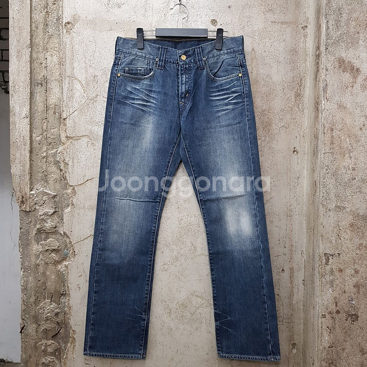 리바이스 501 빈티지 워싱 진--0