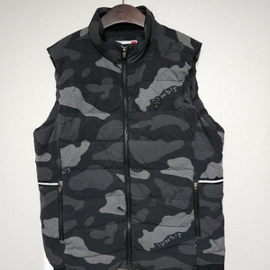 까스텔바작 카모플라쥬 덕다운 패딩조끼 (105/XL)