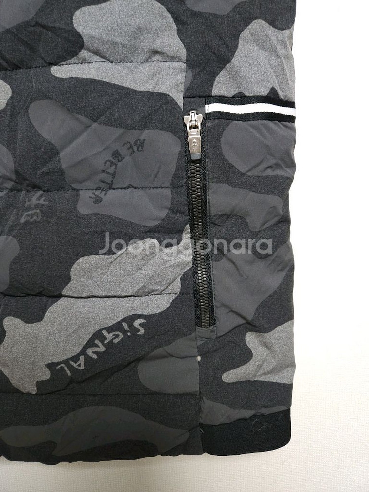 까스텔바작 카모플라쥬 덕다운 패딩조끼 (105/XL)--4