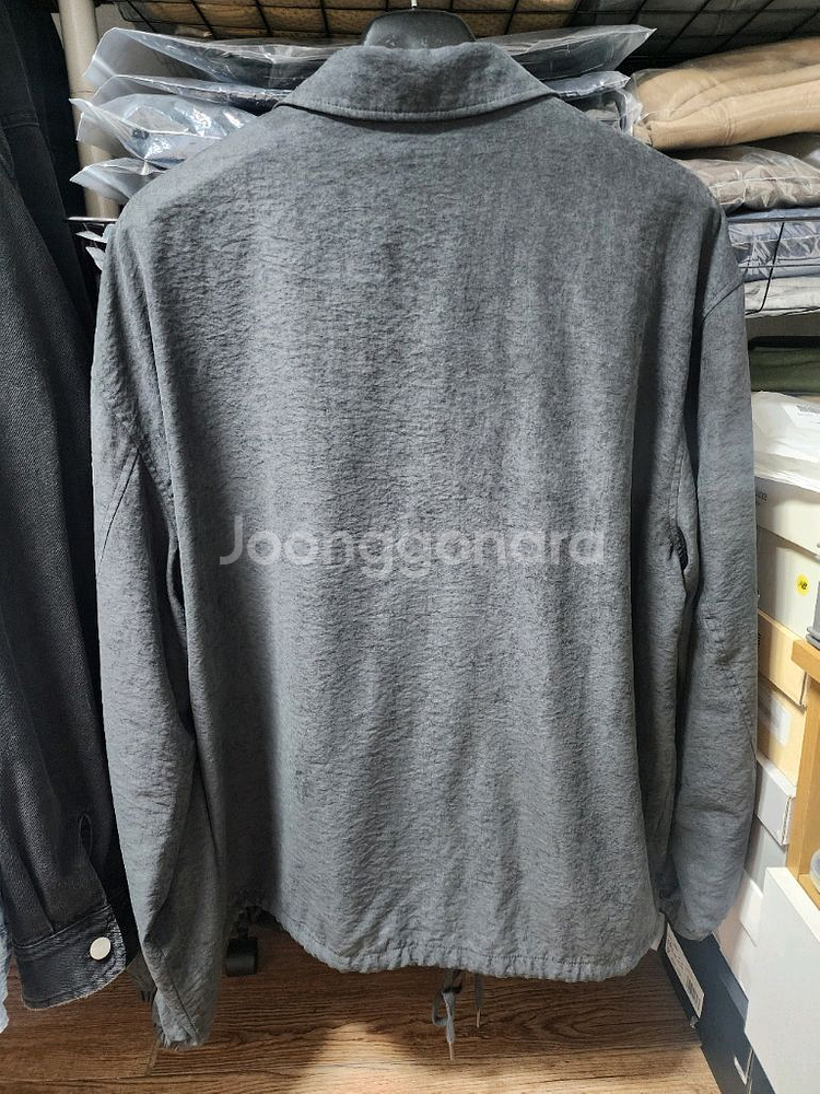[XL] 아트이프액츠 빈티지 큐프라 코치 자켓 블랙--3