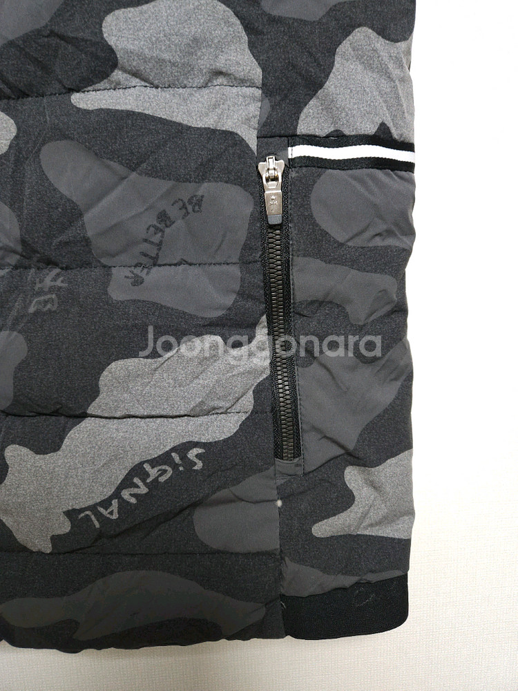 까스텔바작 카모플라쥬 덕다운 패딩조끼 (105/XL)--11