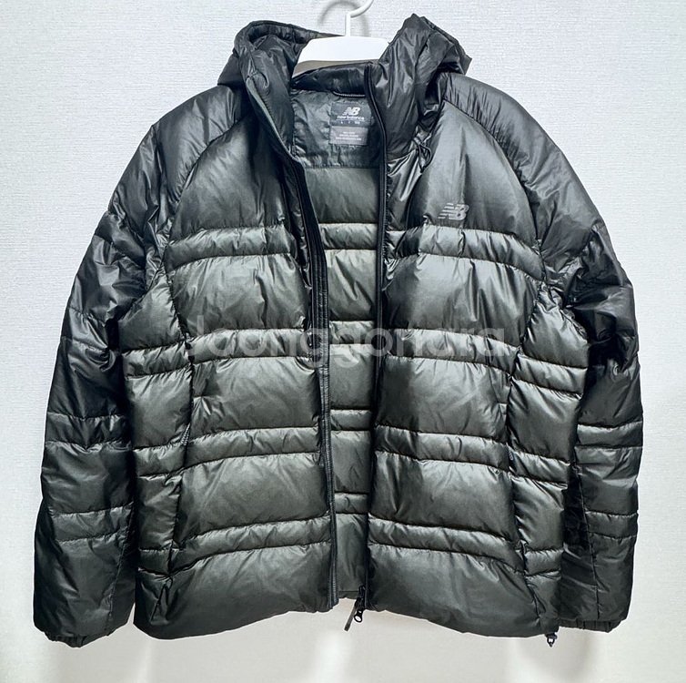 뉴발란스 플라잉77 슈퍼라이트 후드 구스다운 패딩 L--0
