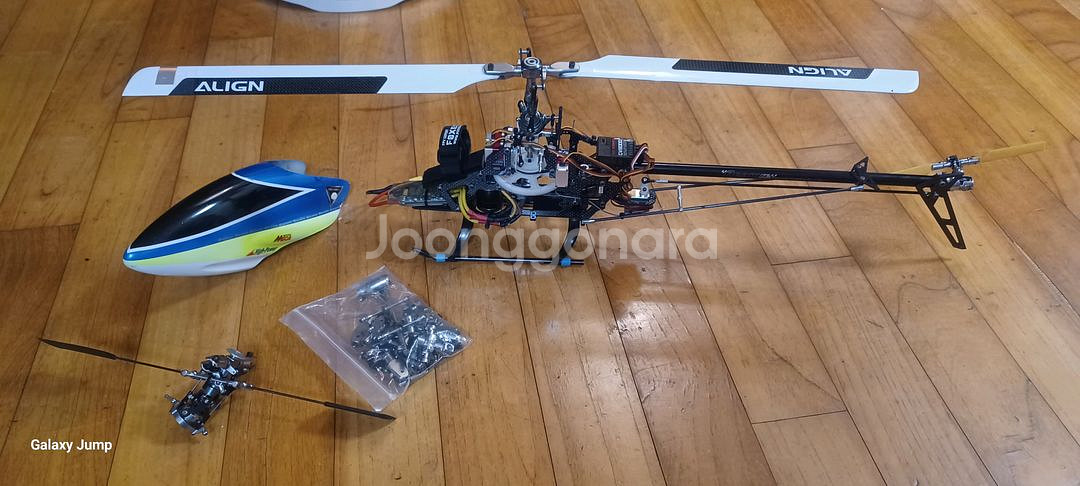 빔 450 전동 RC헬기 플바리스 송신기제외풀세트--0