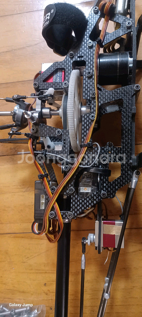 빔 450 전동 RC헬기 플바리스 송신기제외풀세트--9