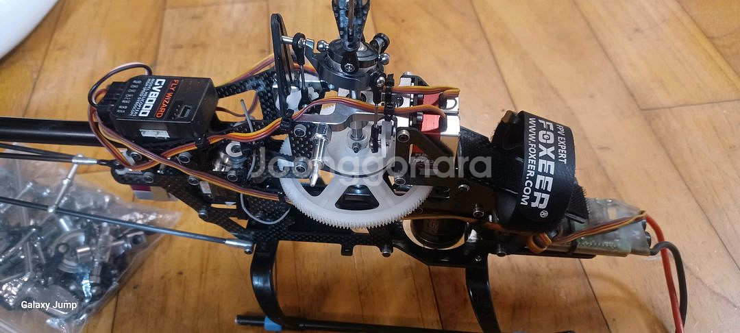 빔 450 전동 RC헬기 플바리스 송신기제외풀세트--7