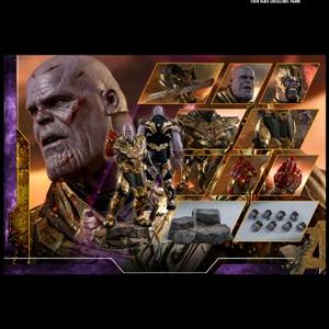 핫토이 배틀타노스,마크5디럭스,닥터스트레인지,캡틴마블