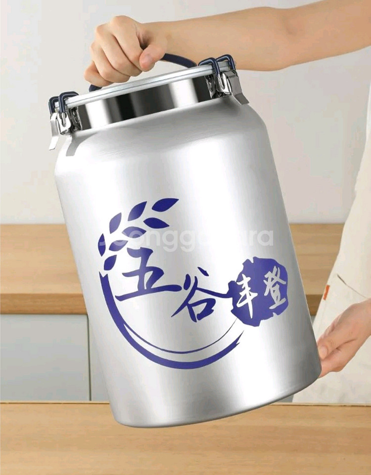 알루미늄 합금 통4종 일체형 밀폐보관용기(새것)--2