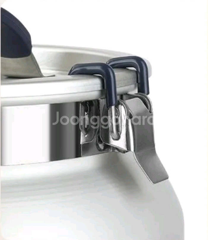 알루미늄 합금 통4종 일체형 밀폐보관용기(새것)--6